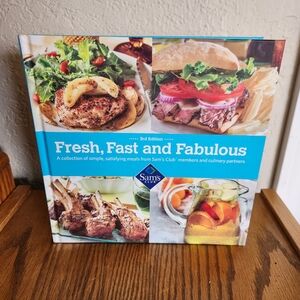 FRESH, FAST AND FABULOUS 3RD EDITION COOKBOOK SAM'S CLUB HARDCOVER 2013